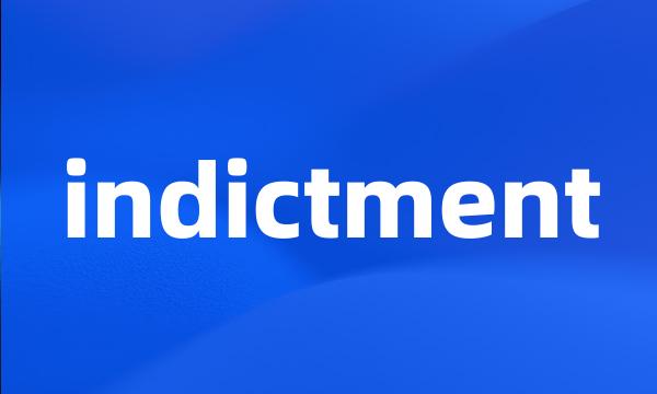 indictment