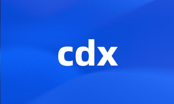 cdx