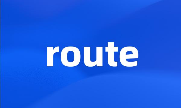 route