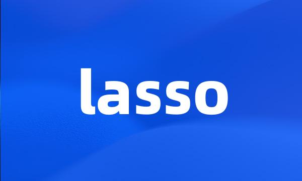 lasso