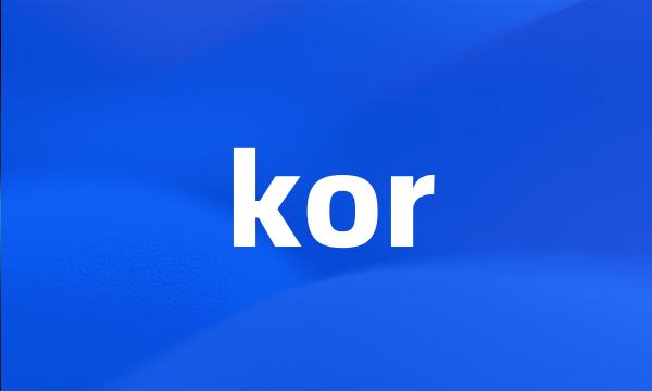 kor