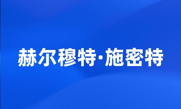 赫尔穆特·施密特