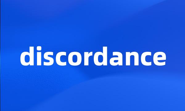 discordance