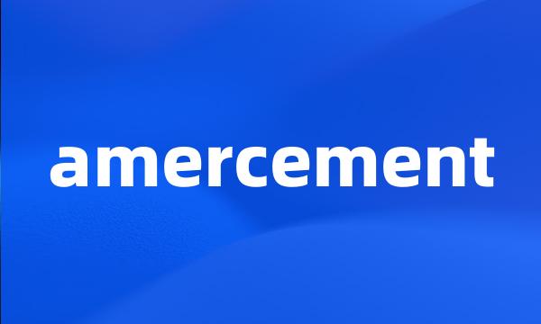 amercement