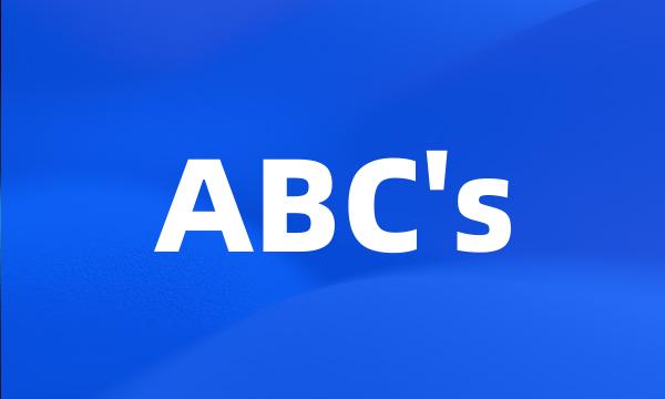 ABC's