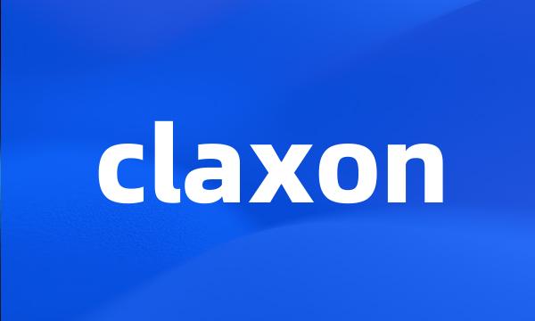 claxon
