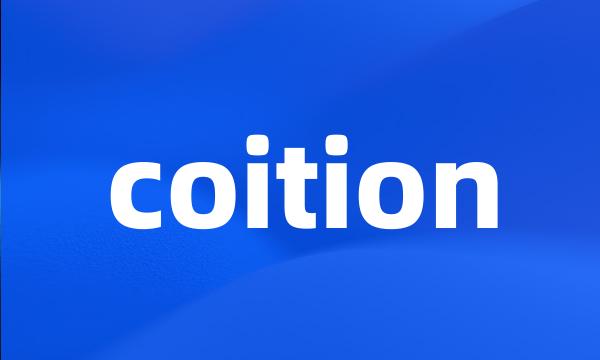 coition