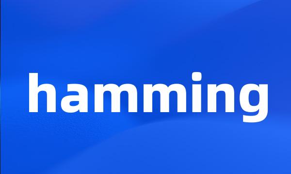 hamming