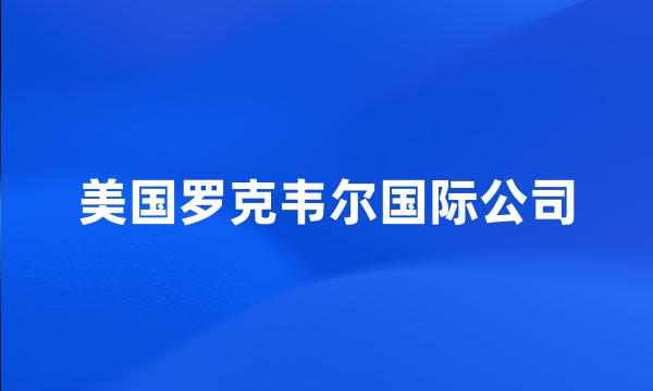 美国罗克韦尔国际公司