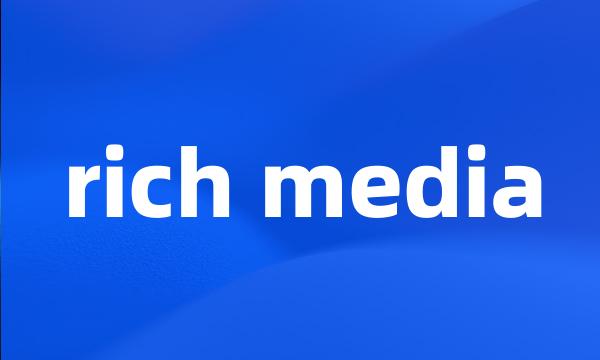 rich media