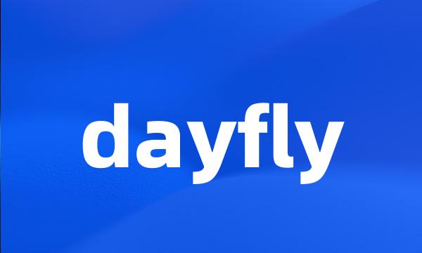 dayfly