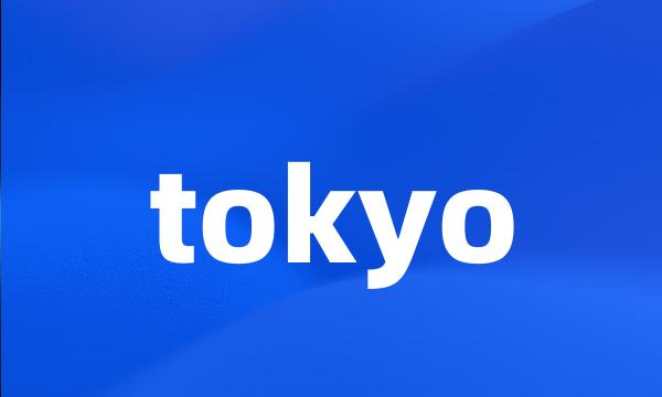 tokyo