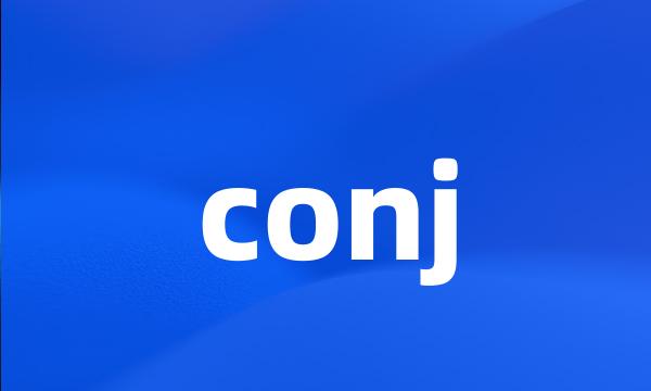 conj