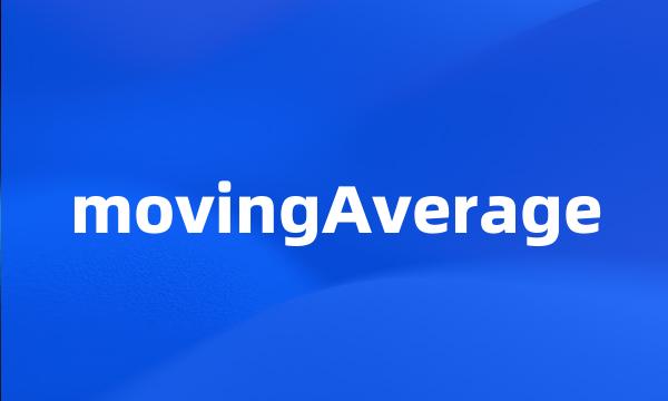 movingAverage