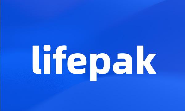 lifepak