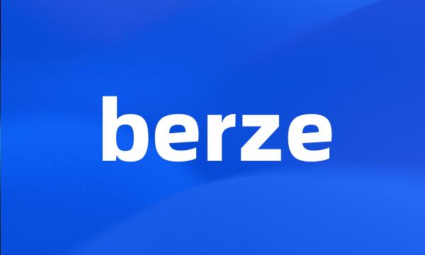 berze