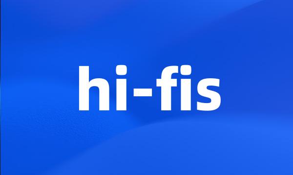 hi-fis