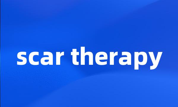 scar therapy