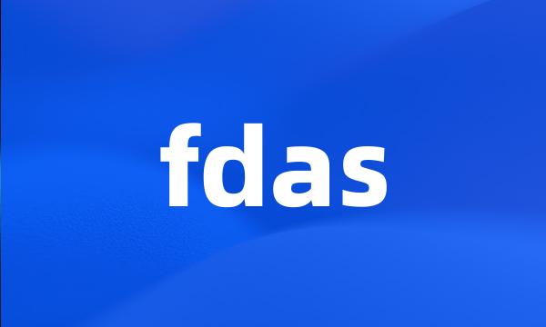 fdas