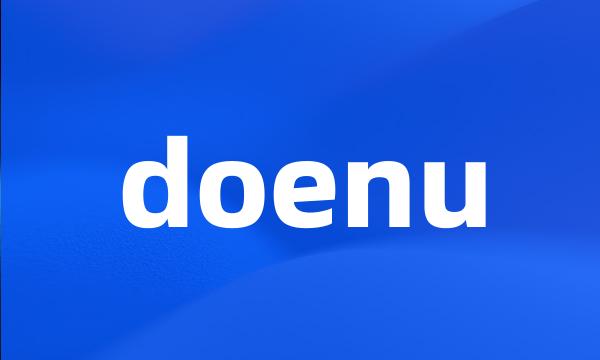 doenu