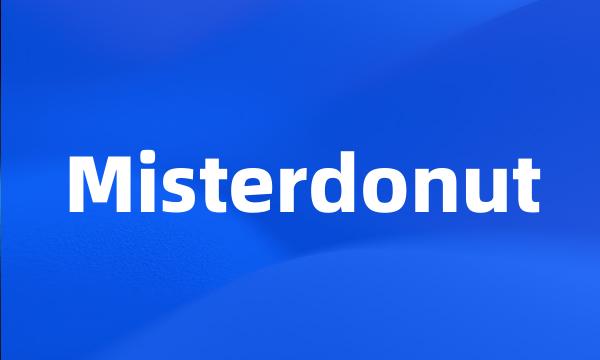 Misterdonut