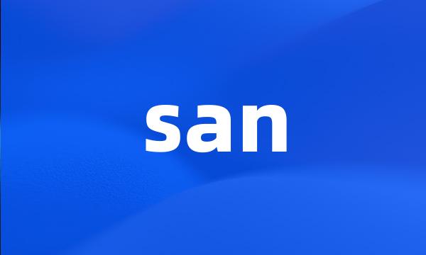 san