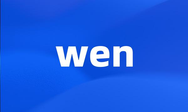 wen