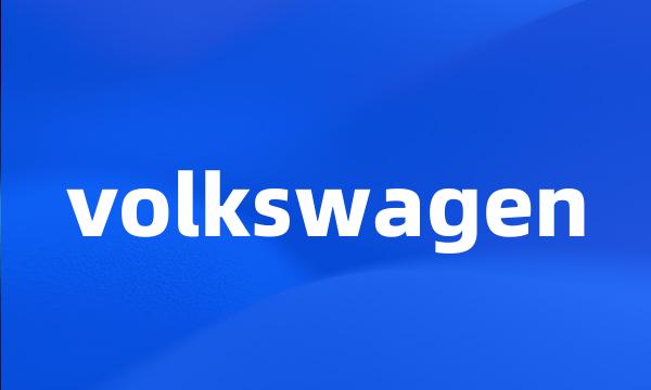 volkswagen