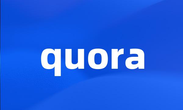 quora