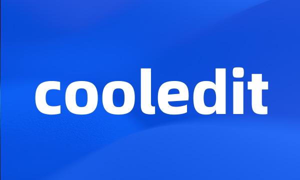 cooledit