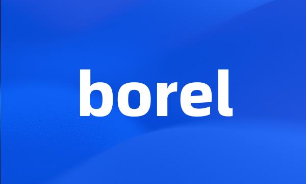 borel