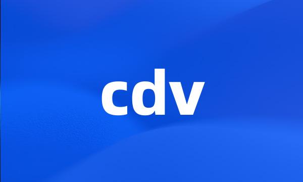 cdv