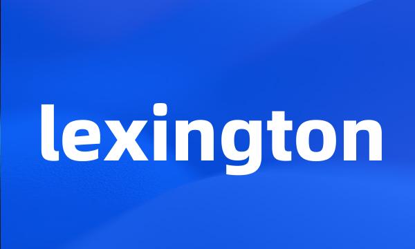 lexington