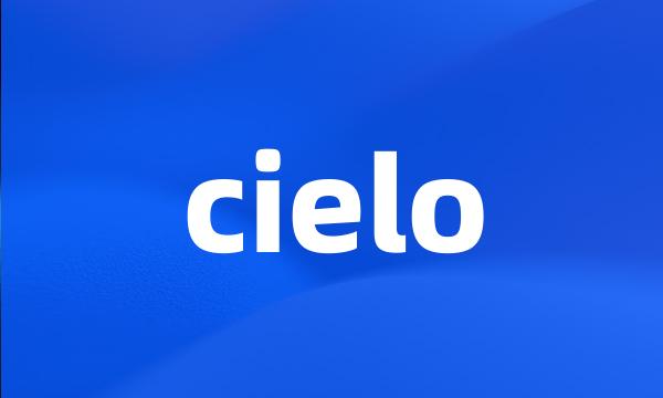 cielo