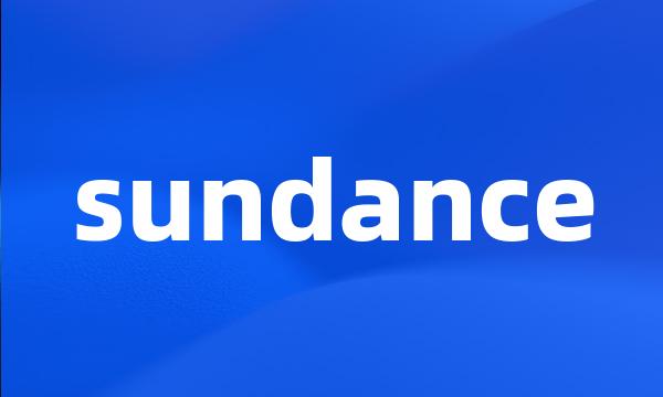 sundance