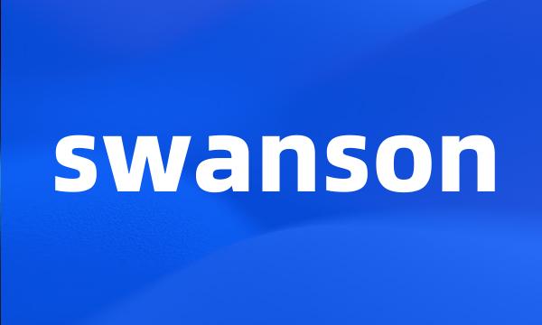 swanson