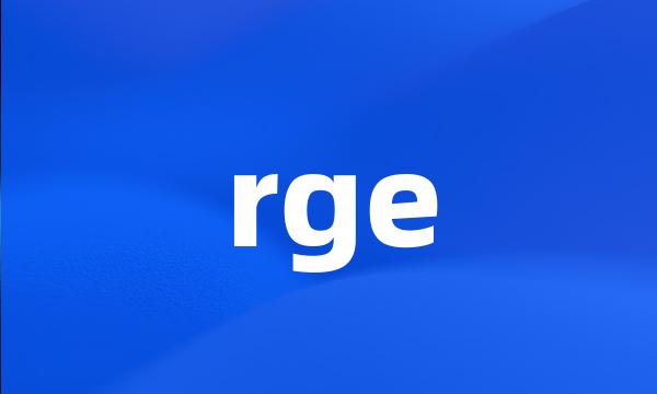 rge