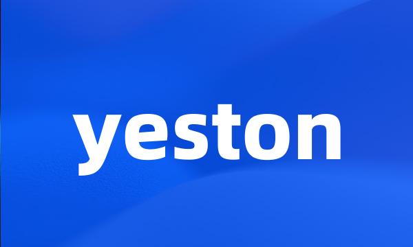 yeston