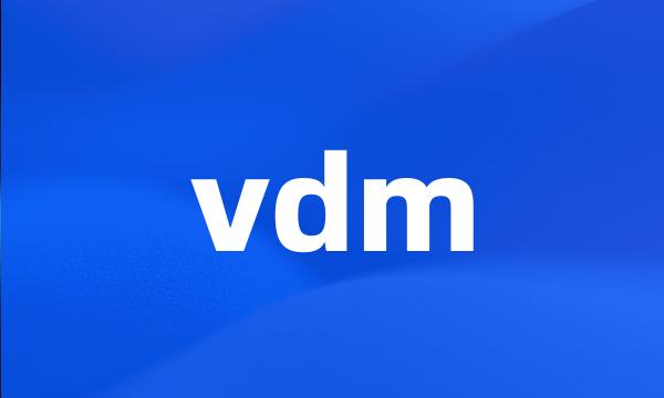 vdm