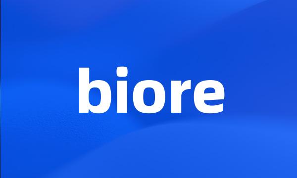 biore