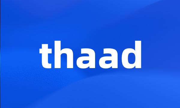 thaad