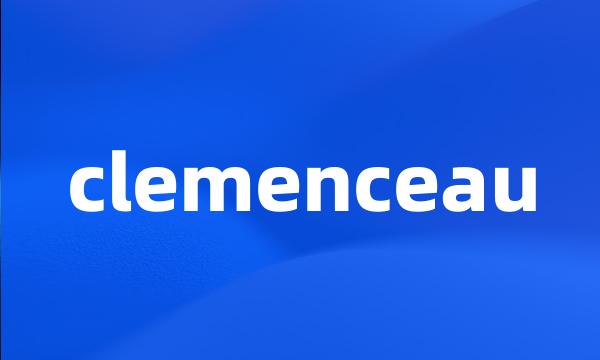 clemenceau