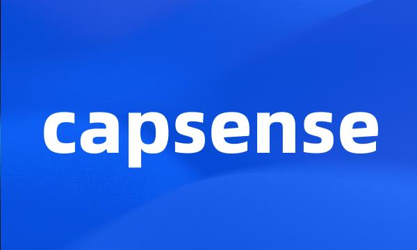 capsense