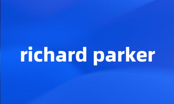 richard parker