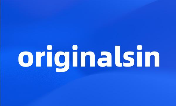 originalsin