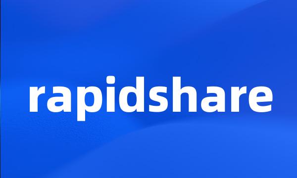 rapidshare