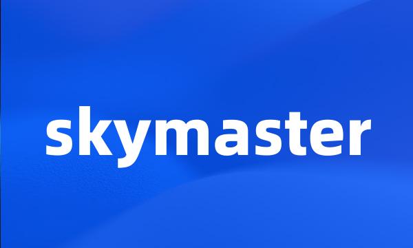 skymaster