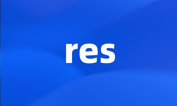 res