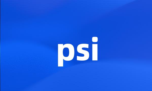 psi