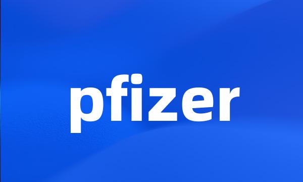 pfizer